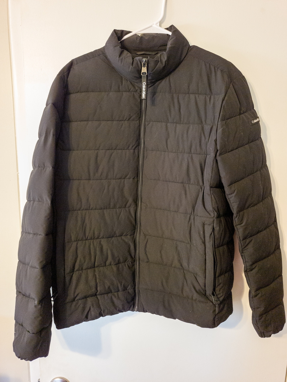 Calvin Klein Black Quilted Insulated Jacket